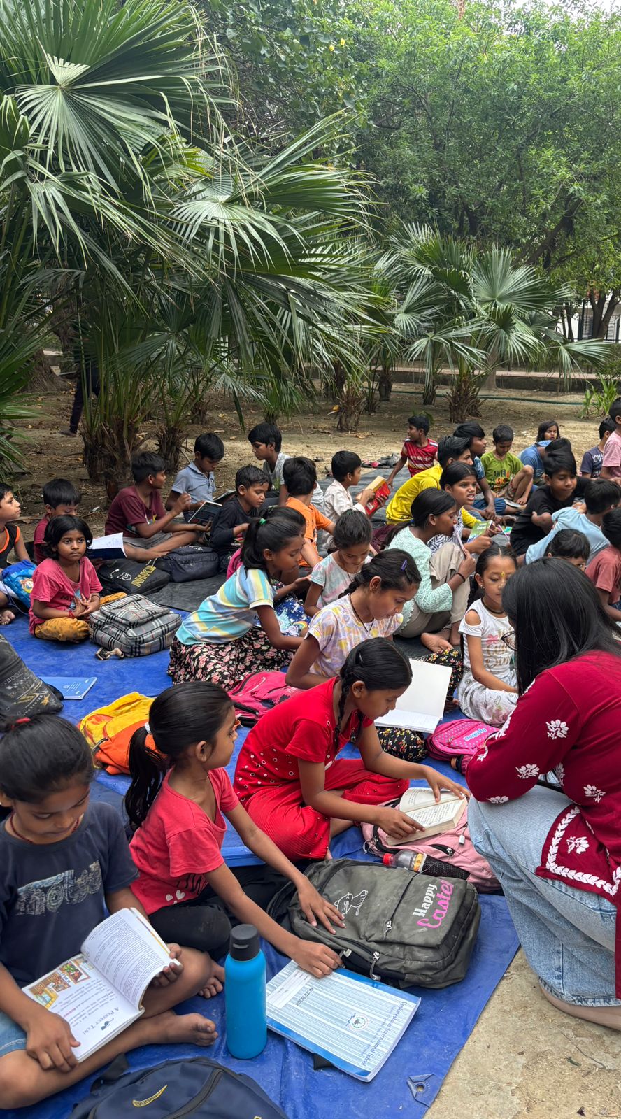 TSC outdoor teaching session